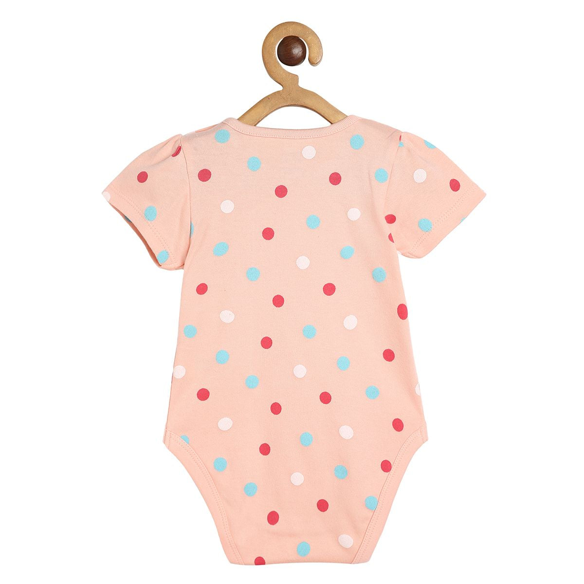 Girls Multicolor Pack Of 3 Body Suit
