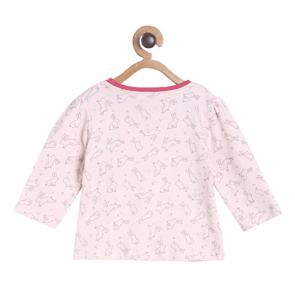 Pack of 2 top and bottom set - pink for 0-3 Months