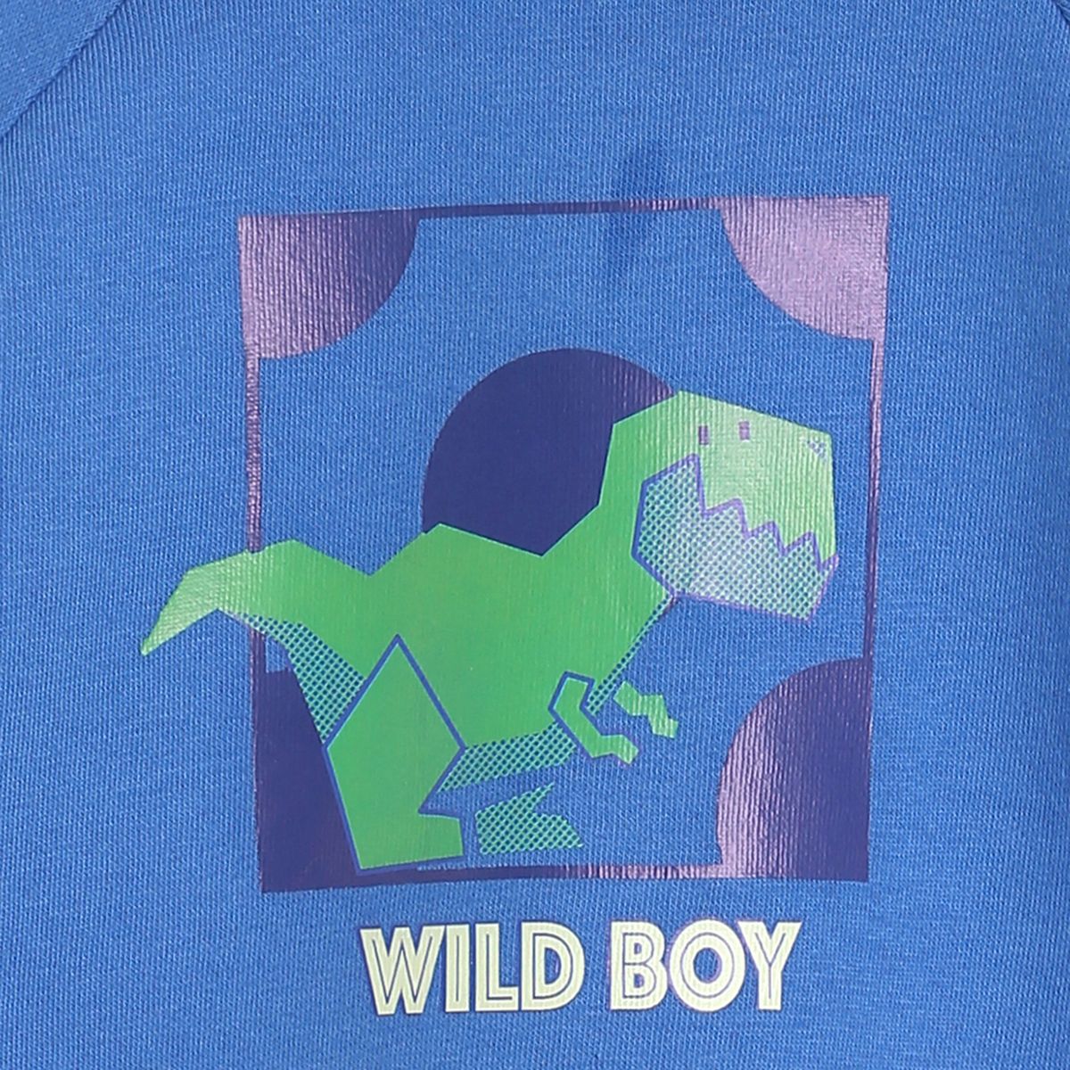 Pack of 1 knit sweat shirt - blue for 3-6 Months