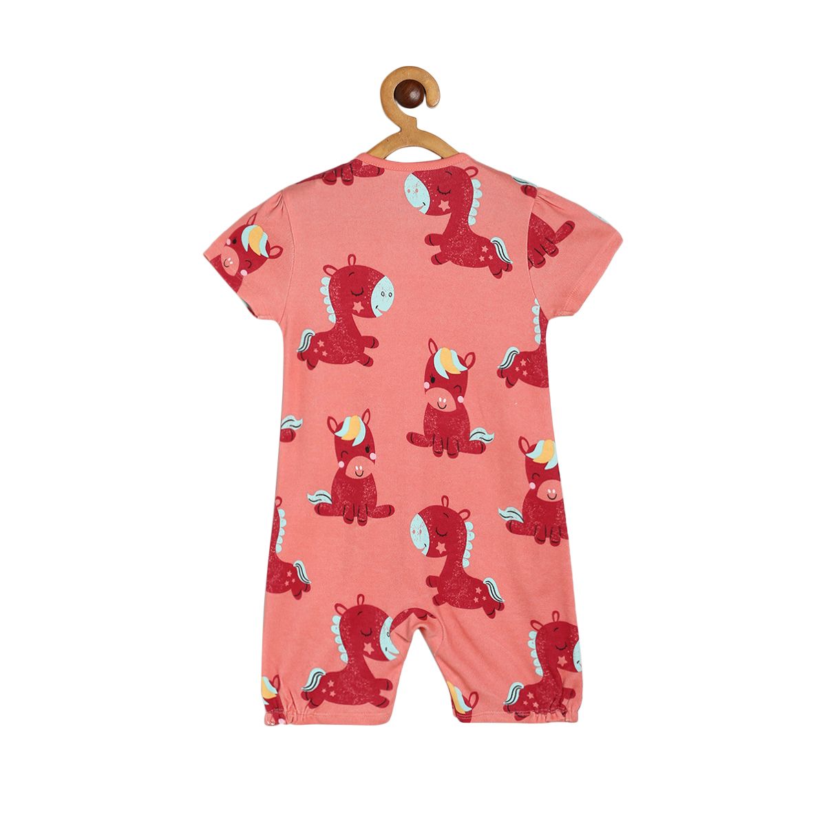 Girls Multicolor Pack Of 2 Romper