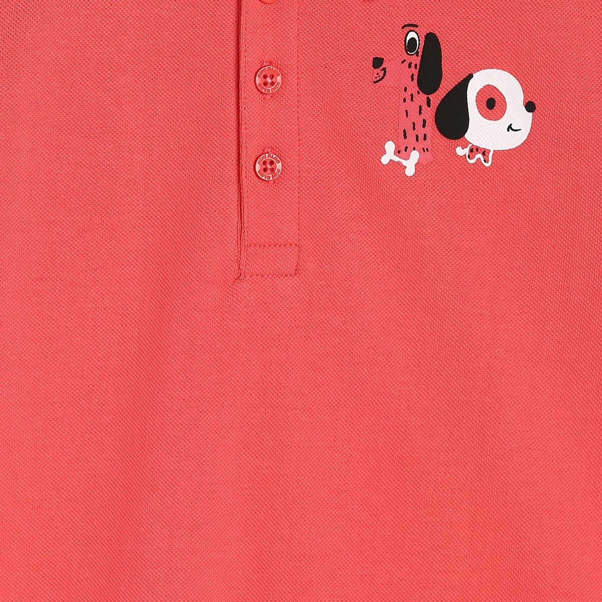 Boys Red Pack Of 1 Polo