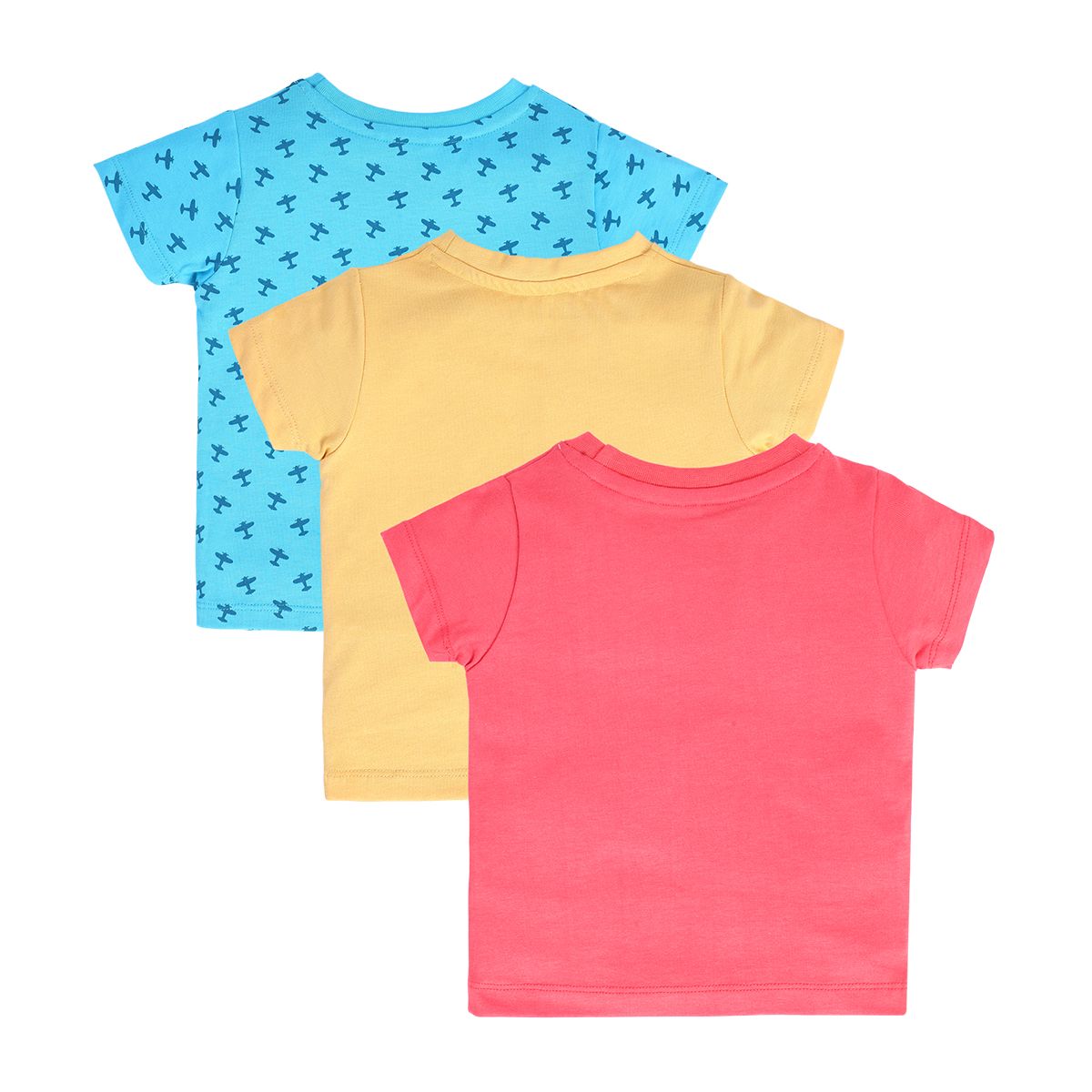 Boys Multicolor Pack Of 3 T-Shirt