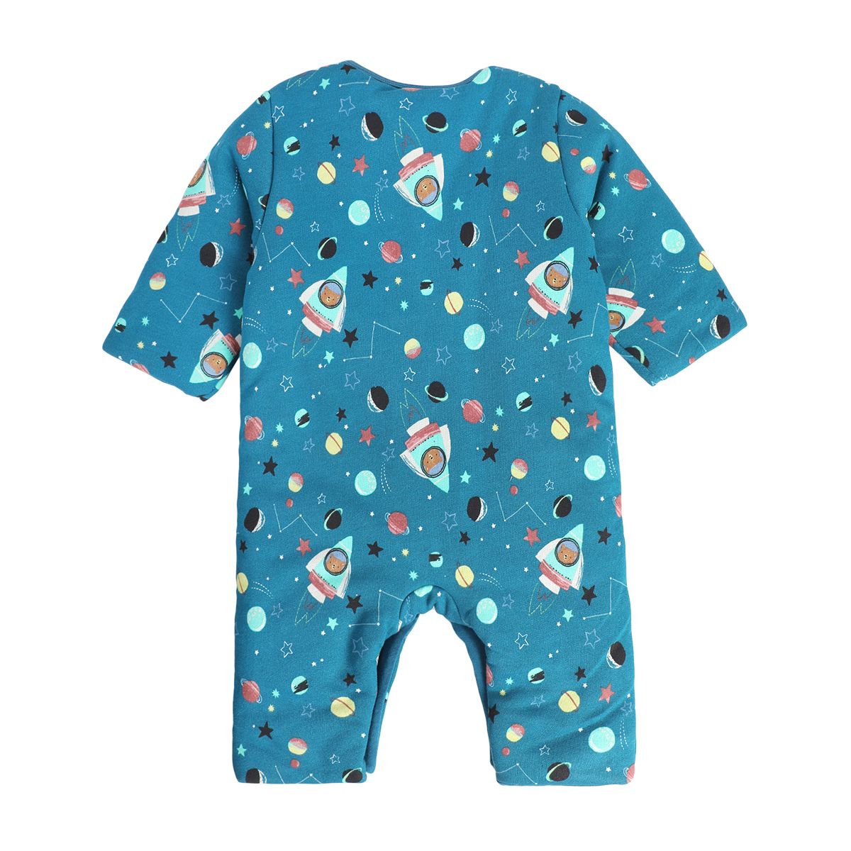 Boys Blue Pack Of 1 Romper