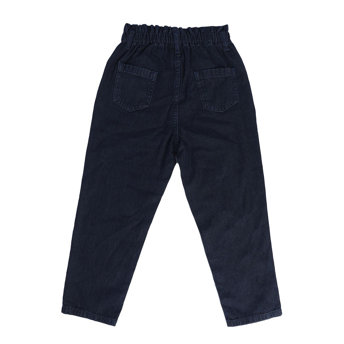 Girls Grey Denim Pant