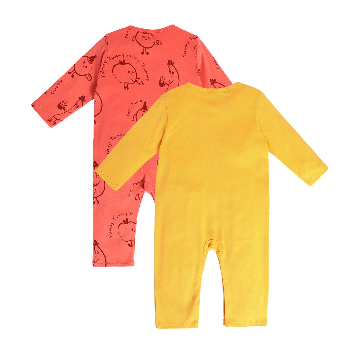 Boys Multicolor Pack Of 2 Romper