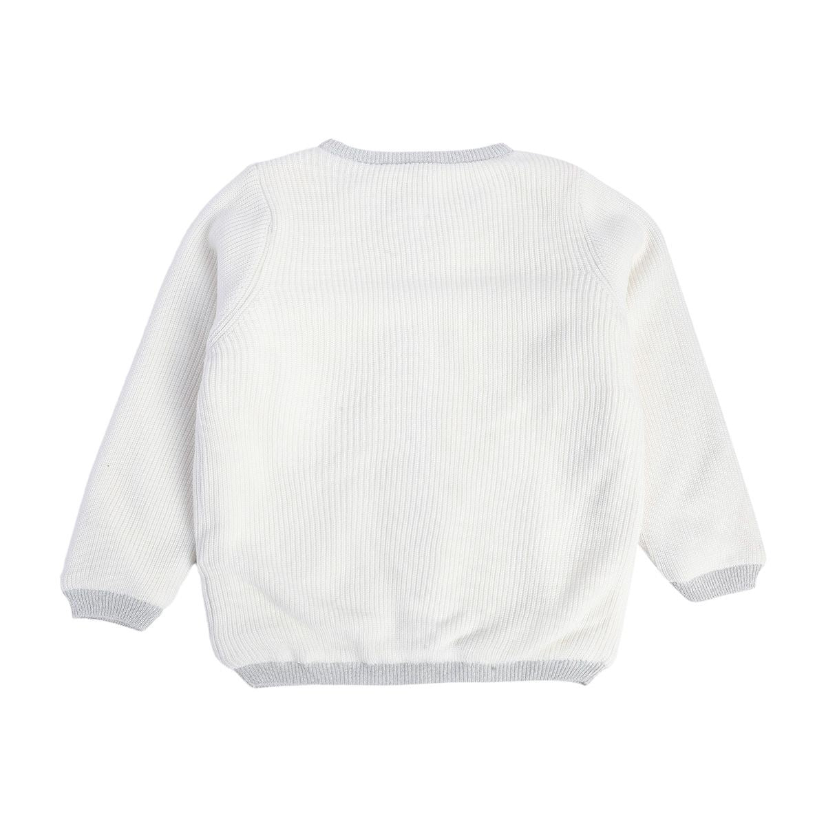 Girls Off White Sweater