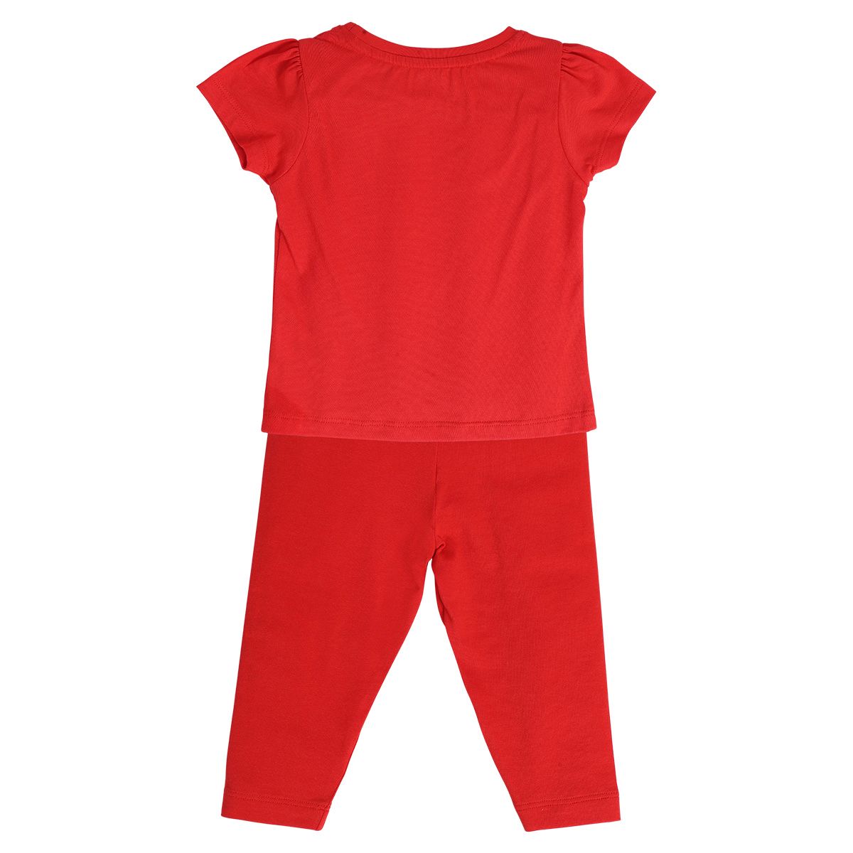Girls Red Pack Of 2 Top And Bottom