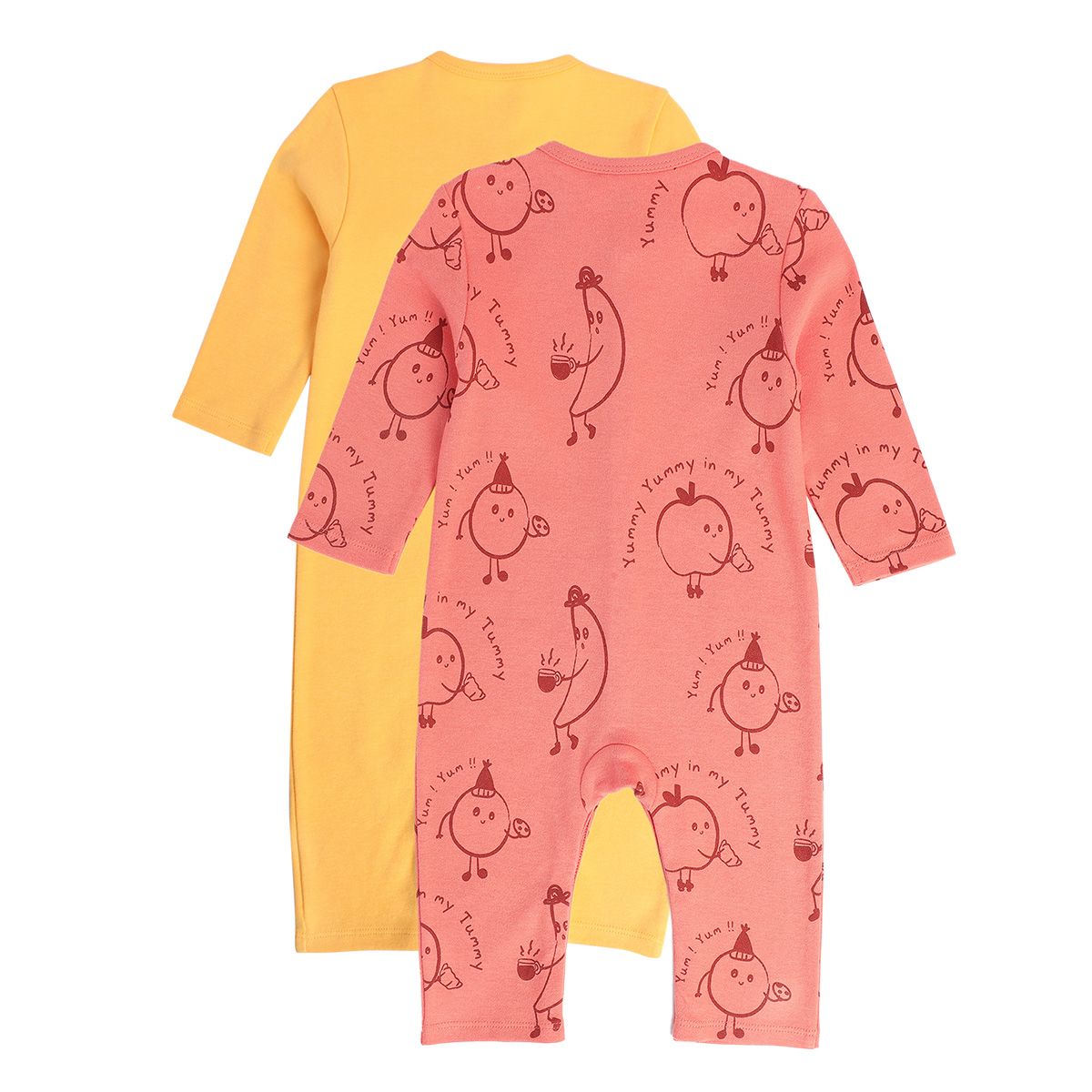 Boys Multicolor Pack Of 2 Romper
