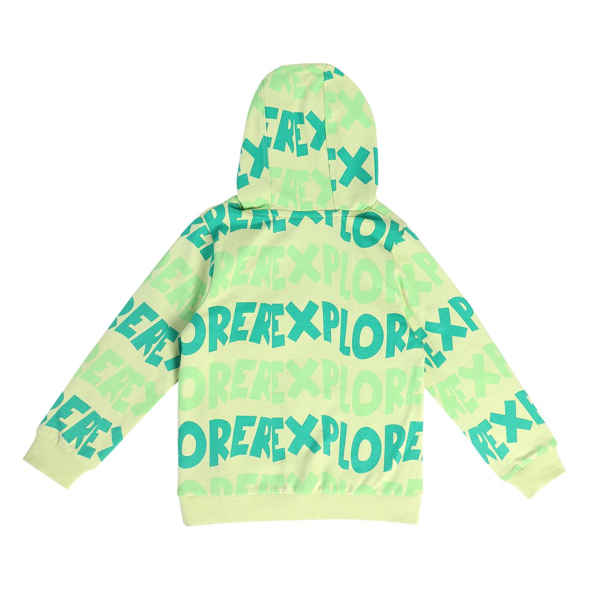 Boys Green Pack Of 1 Sweat Shirt