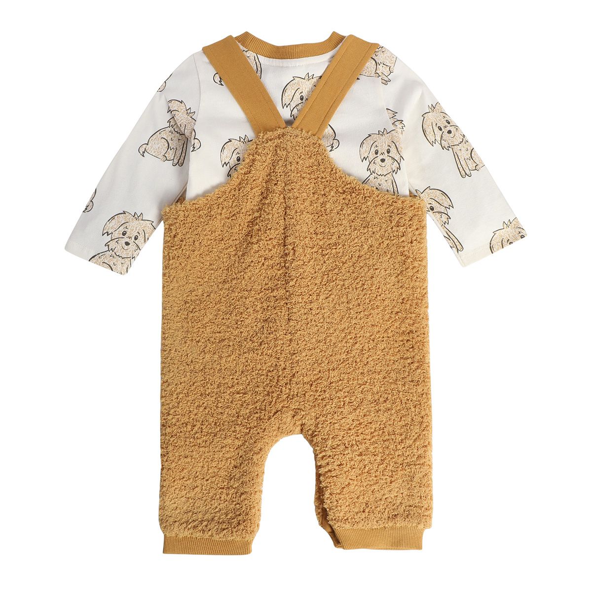 Boys Multicolor Pack Of 2 Dungaree Set
