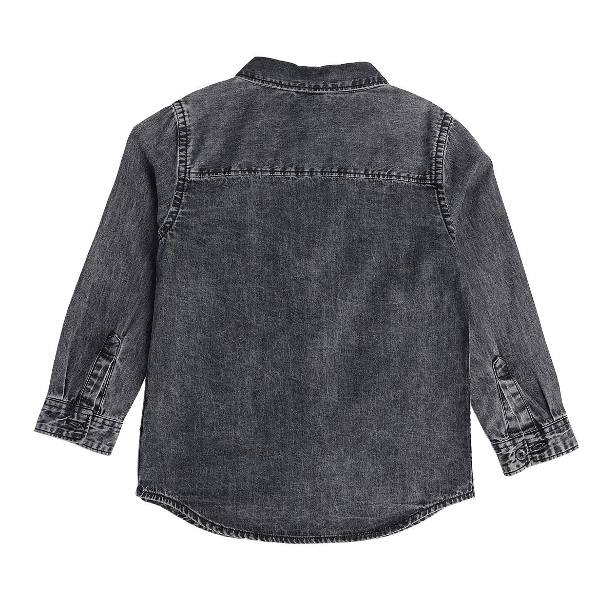 Boys Grey Pack Of 1 Shirt