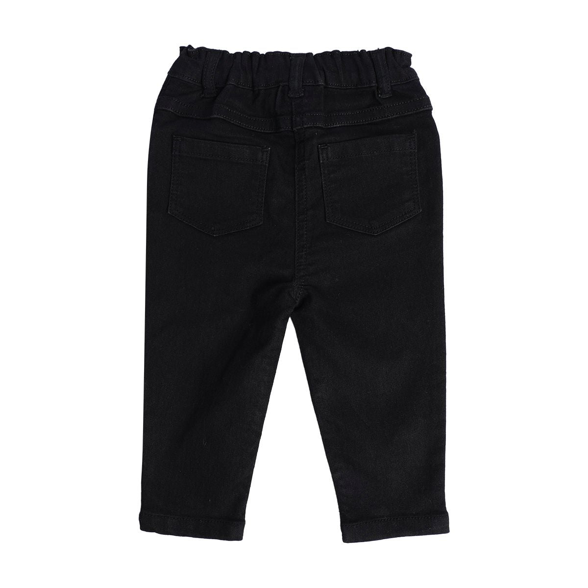 Girls Black Pack Of 1 Denim Pant