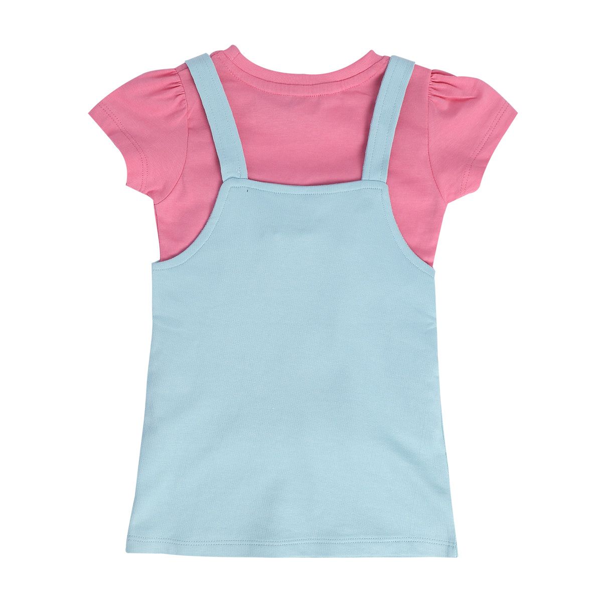 Girls Multicolor Pack Of 2 Pinny Set