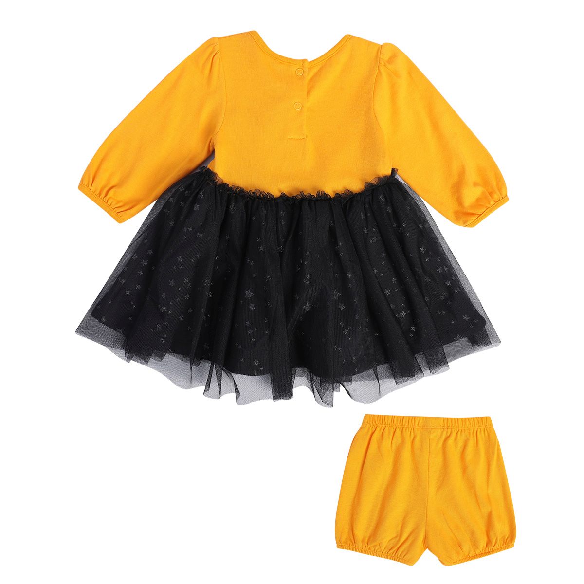 Girls Orange Dress