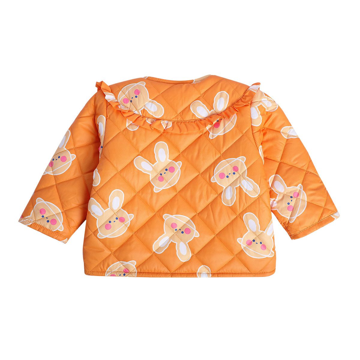 Girls Orange Pack Of 1 Jacket