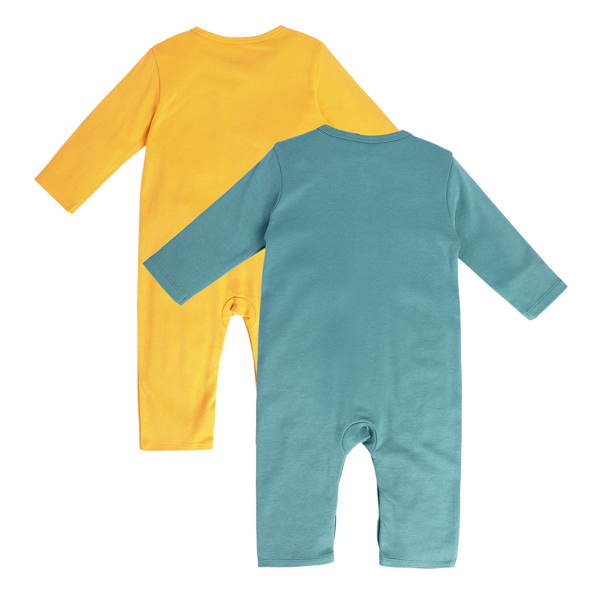 Boys Multicolor Pack Of 2 Romper