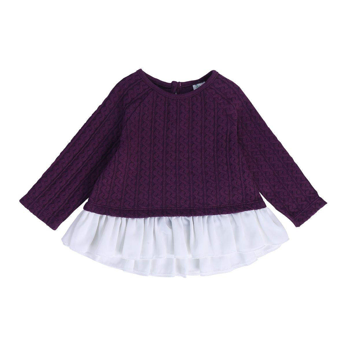 Girls Purple Pack Of 1 Knit Top