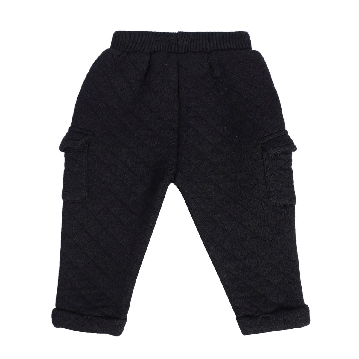 Boys Black Pack Of 1 Knit Bottom