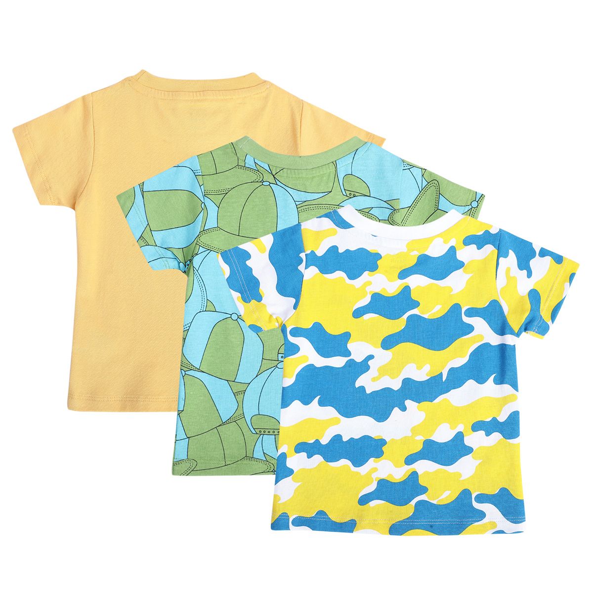 Boys Multicolor Pack Of 3 T-Shirt