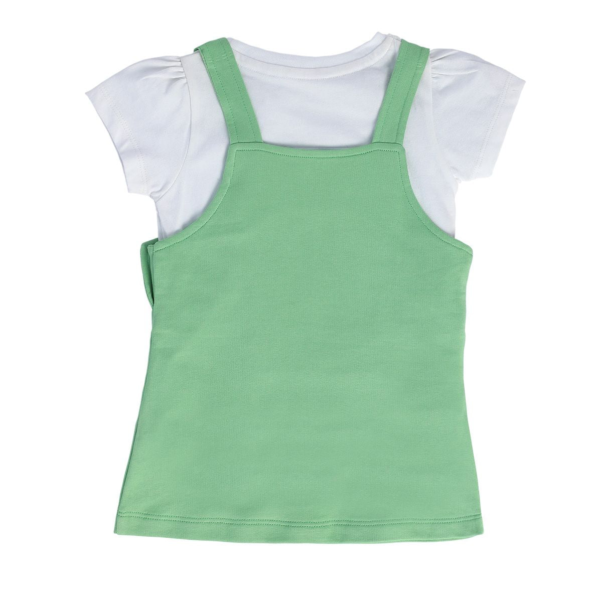 Girls Multicolor Pack Of 2 Pinny Set