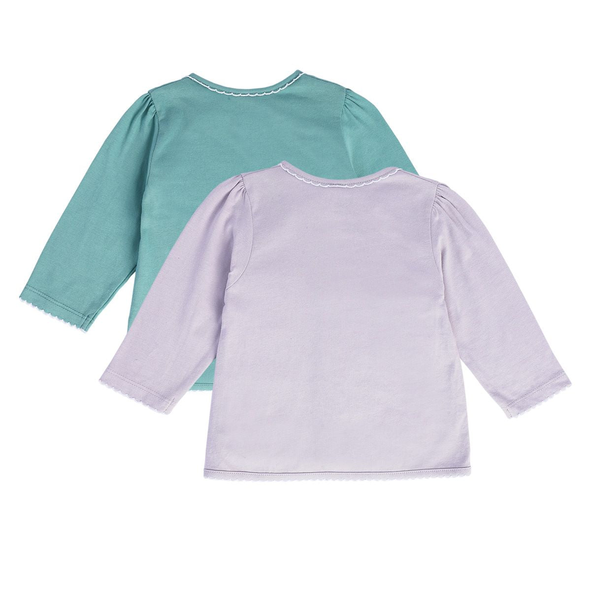 Girls Multicolor Pack Of 2 Front Open Vest