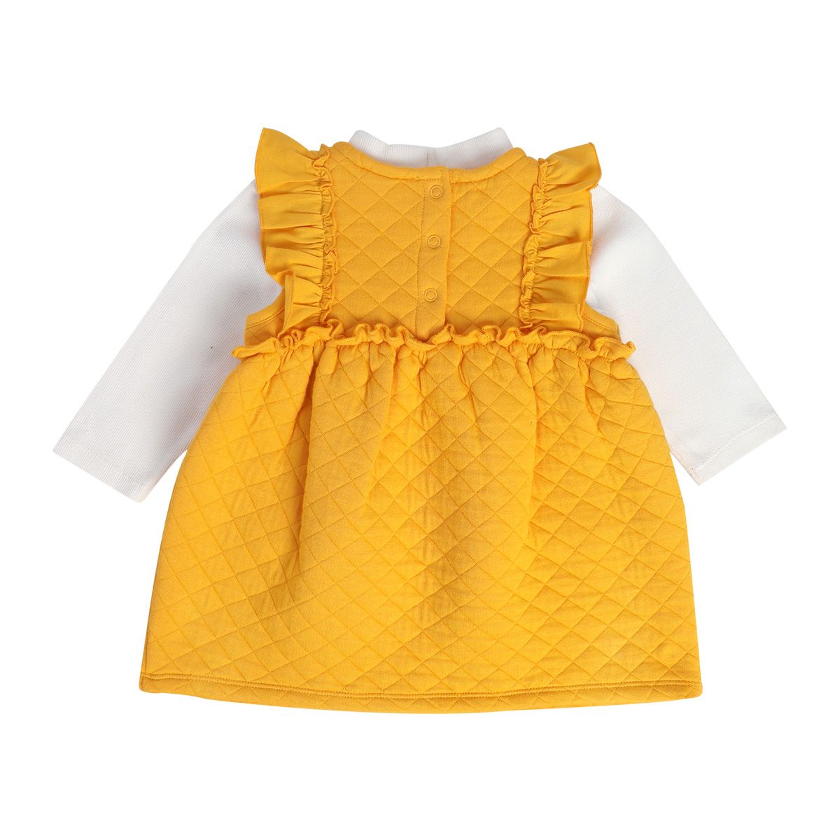 Girls Multicolor Pack Of 2 Pinny Set
