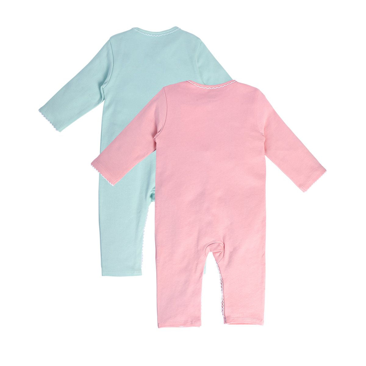 Girls Multicolor Pack Of 2 Romper