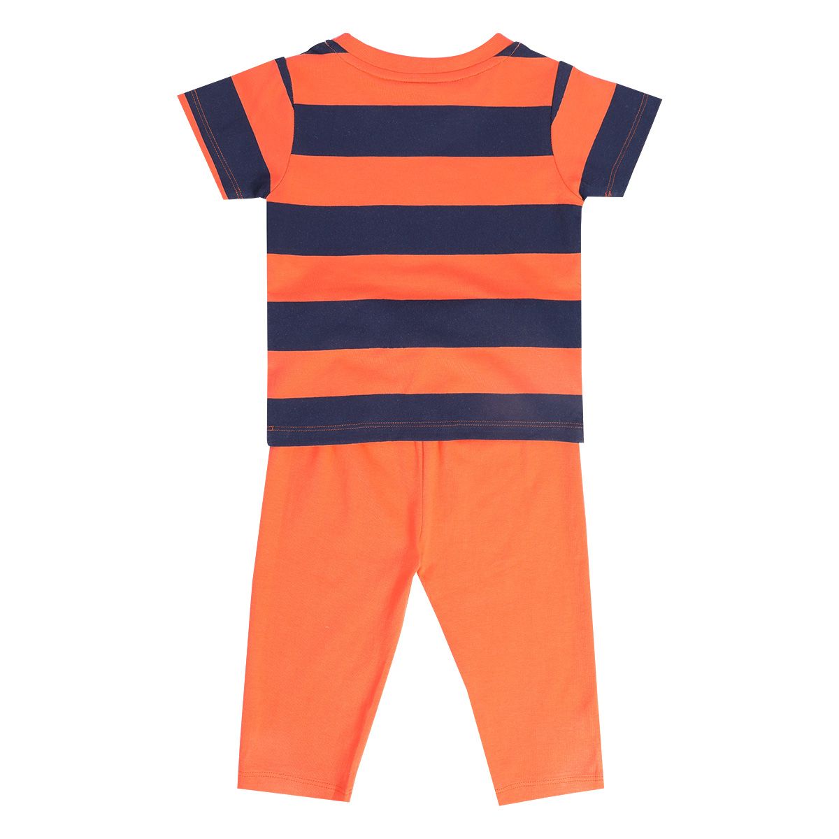 Boys Orange Pack Of 2 Top And Bottom