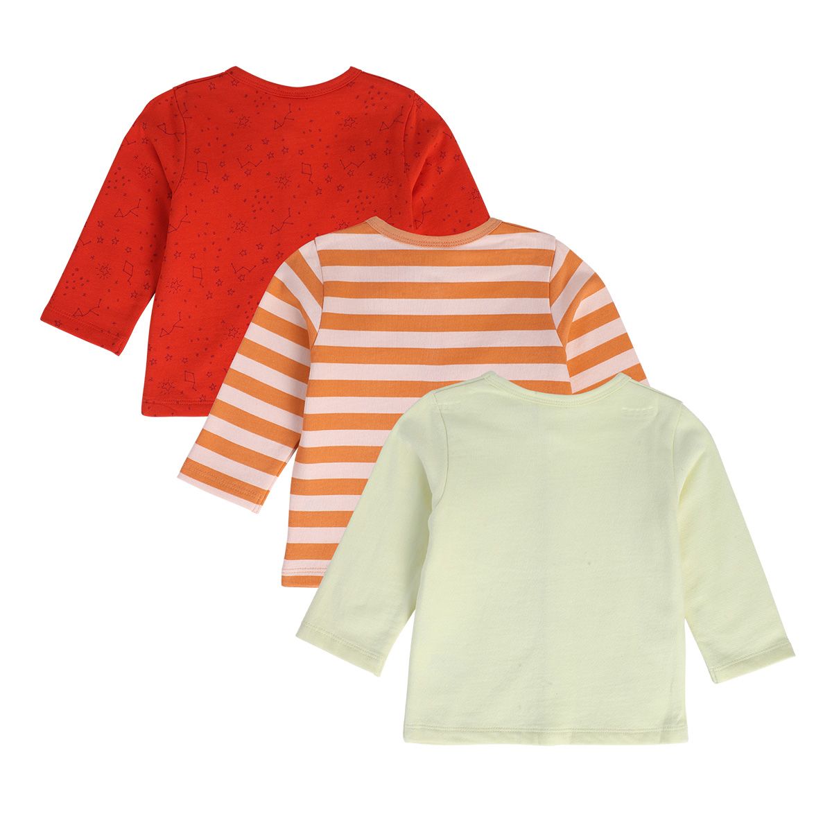 Boys Orange Front Open Vest