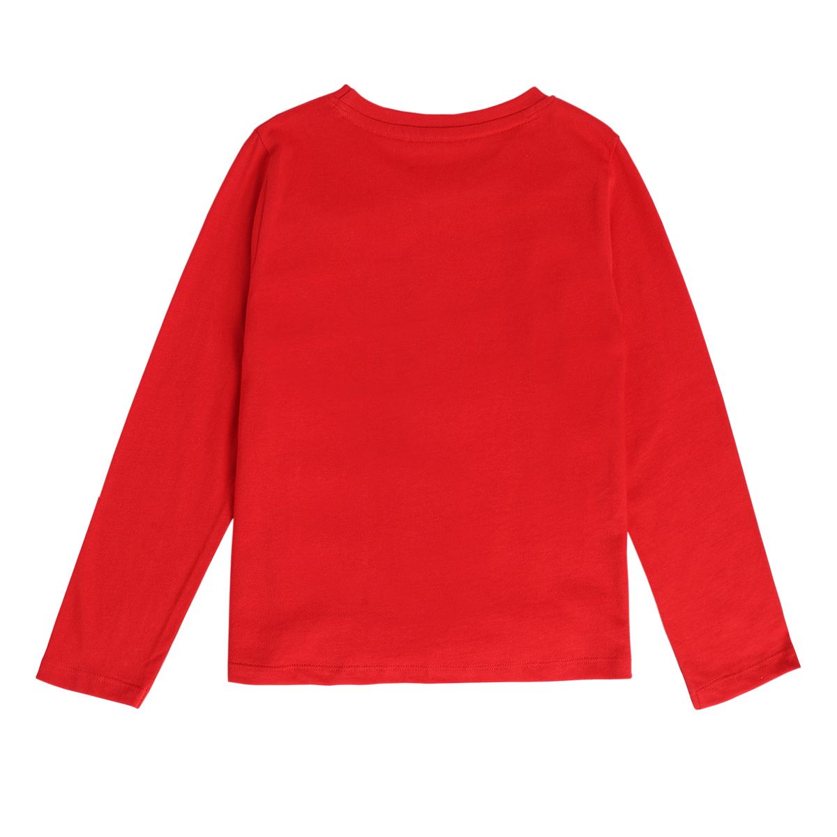 Girls Red Knit Top