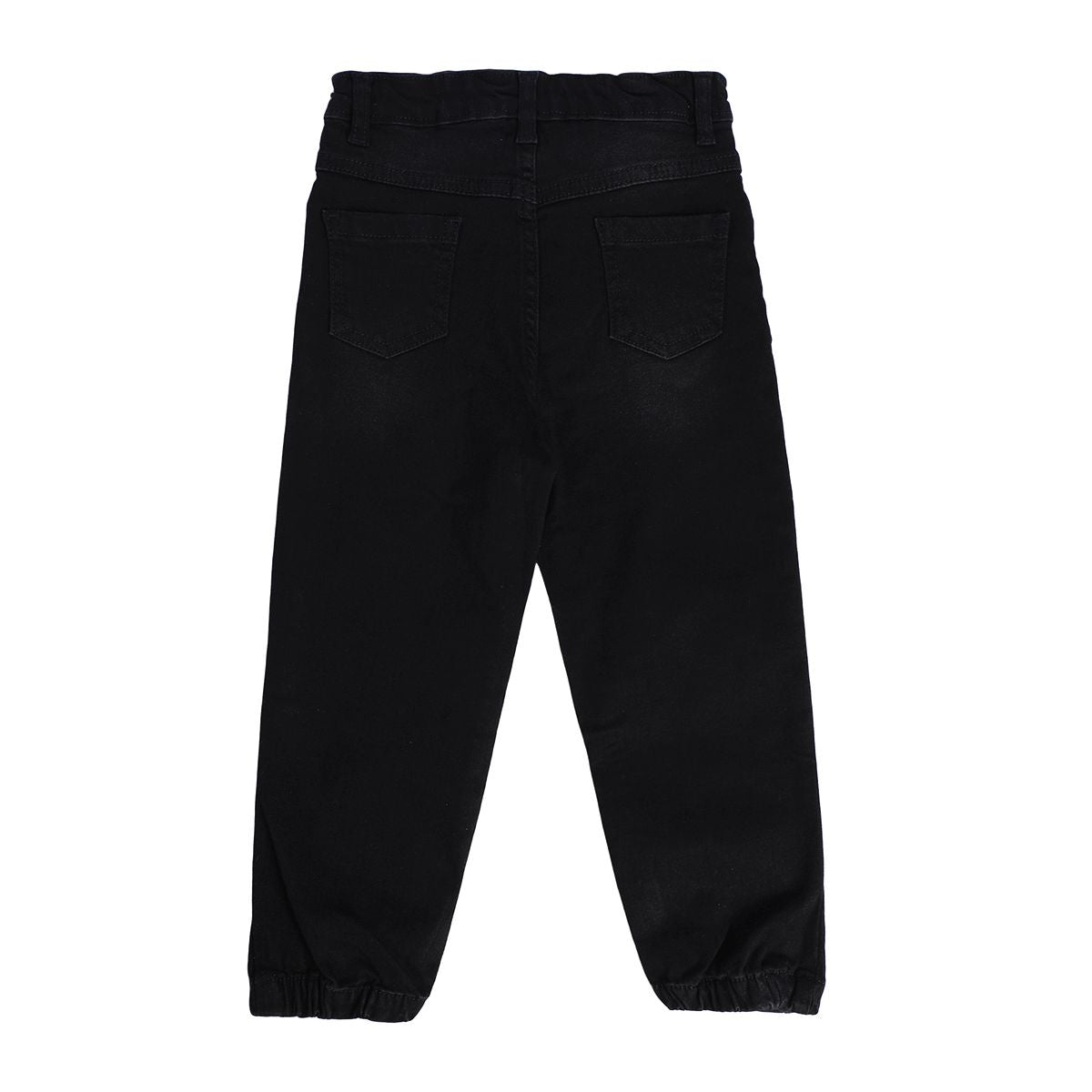 Girls Black Pack Of 1 Denim Pant