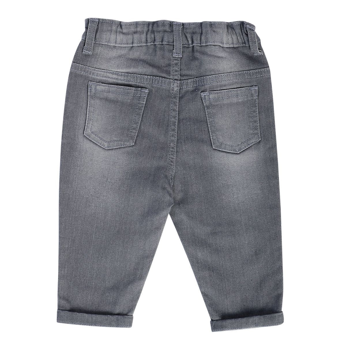 Boys Grey Pack Of 1 Denim Pant
