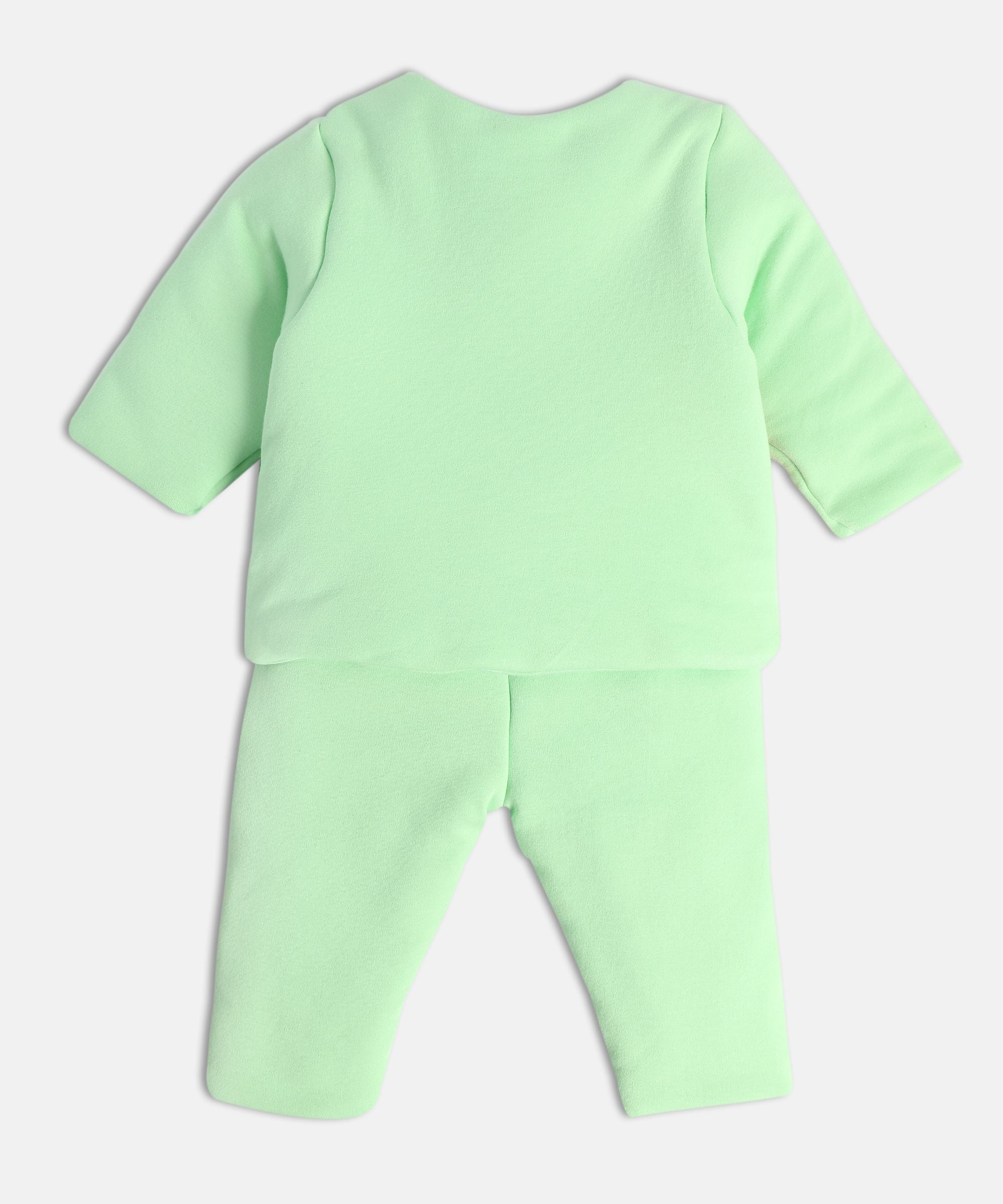 Girls Green Pack Of 2 Top And Bottom