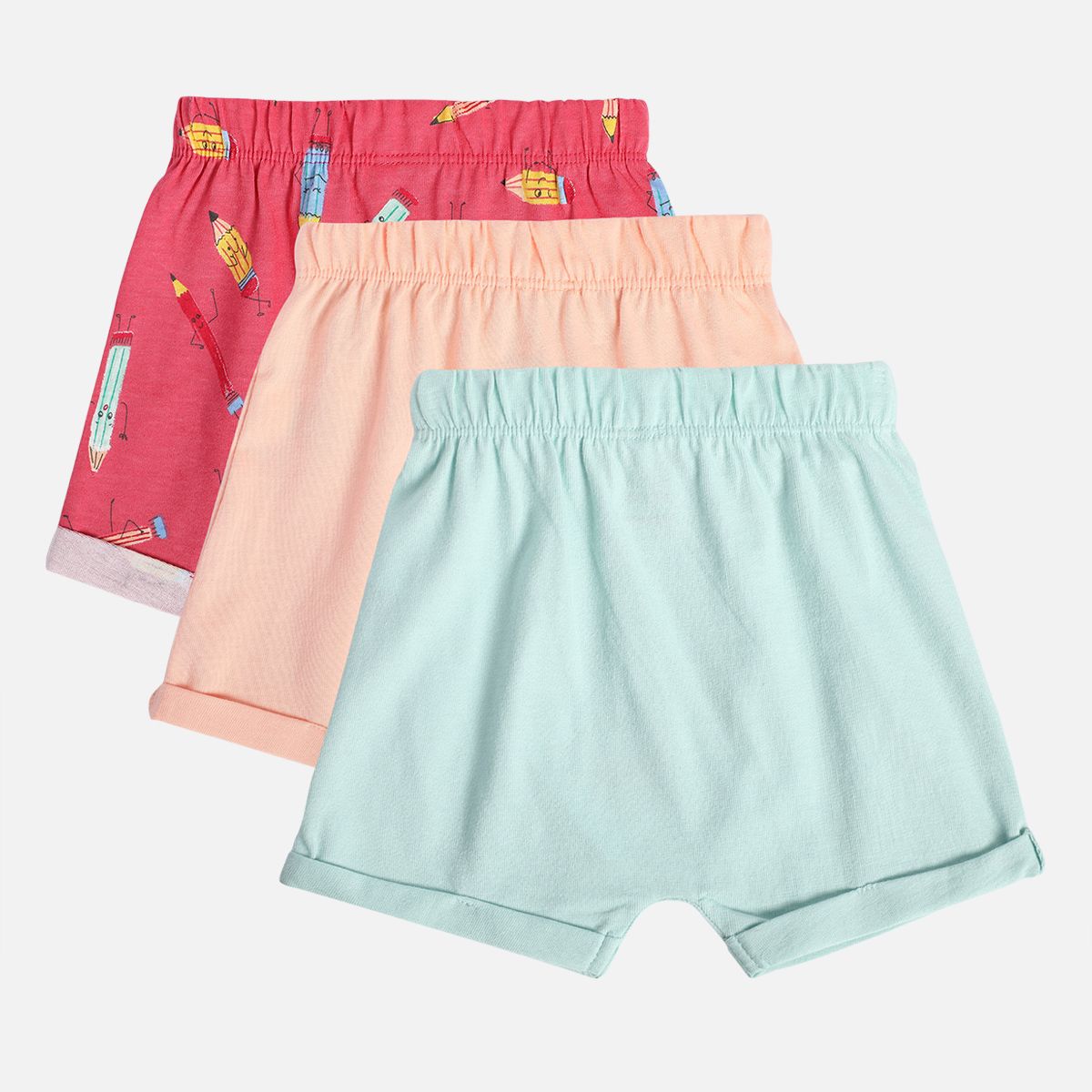 Girls Green Shorts