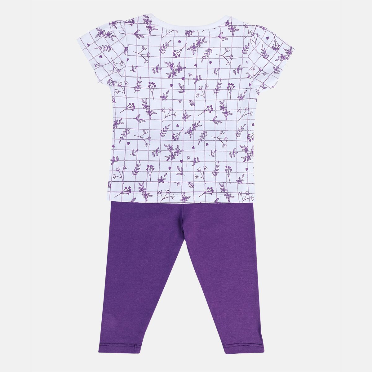 Girls Multicolor Pack Of 2 Top And Bottom