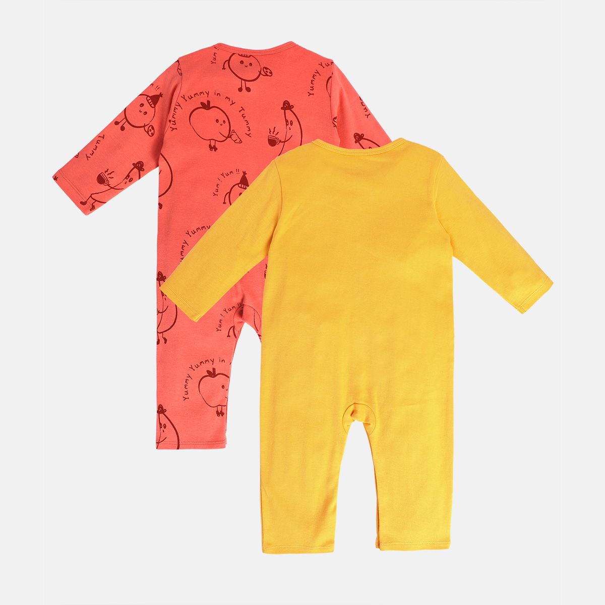 Boys Multicolor Pack Of 2 Romper