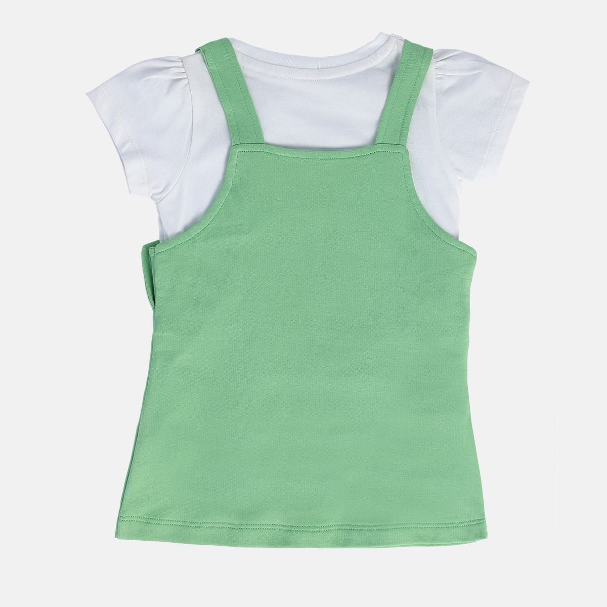 Girls Multicolor Pack Of 2 Pinny Set