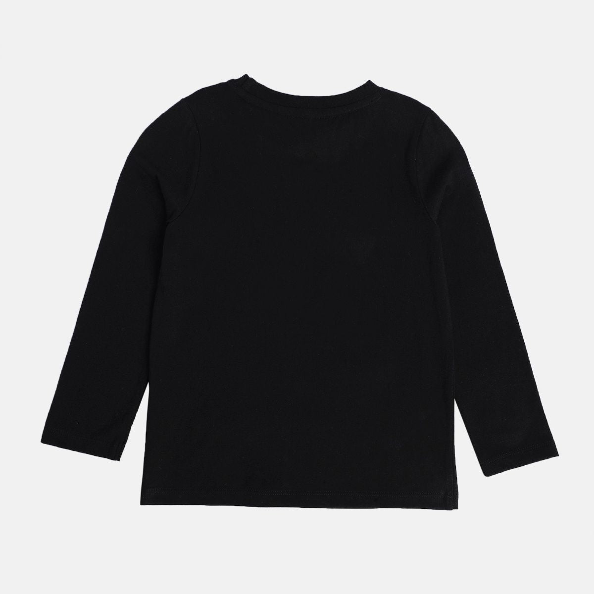 Boys Black Pack Of 1 T-Shirt