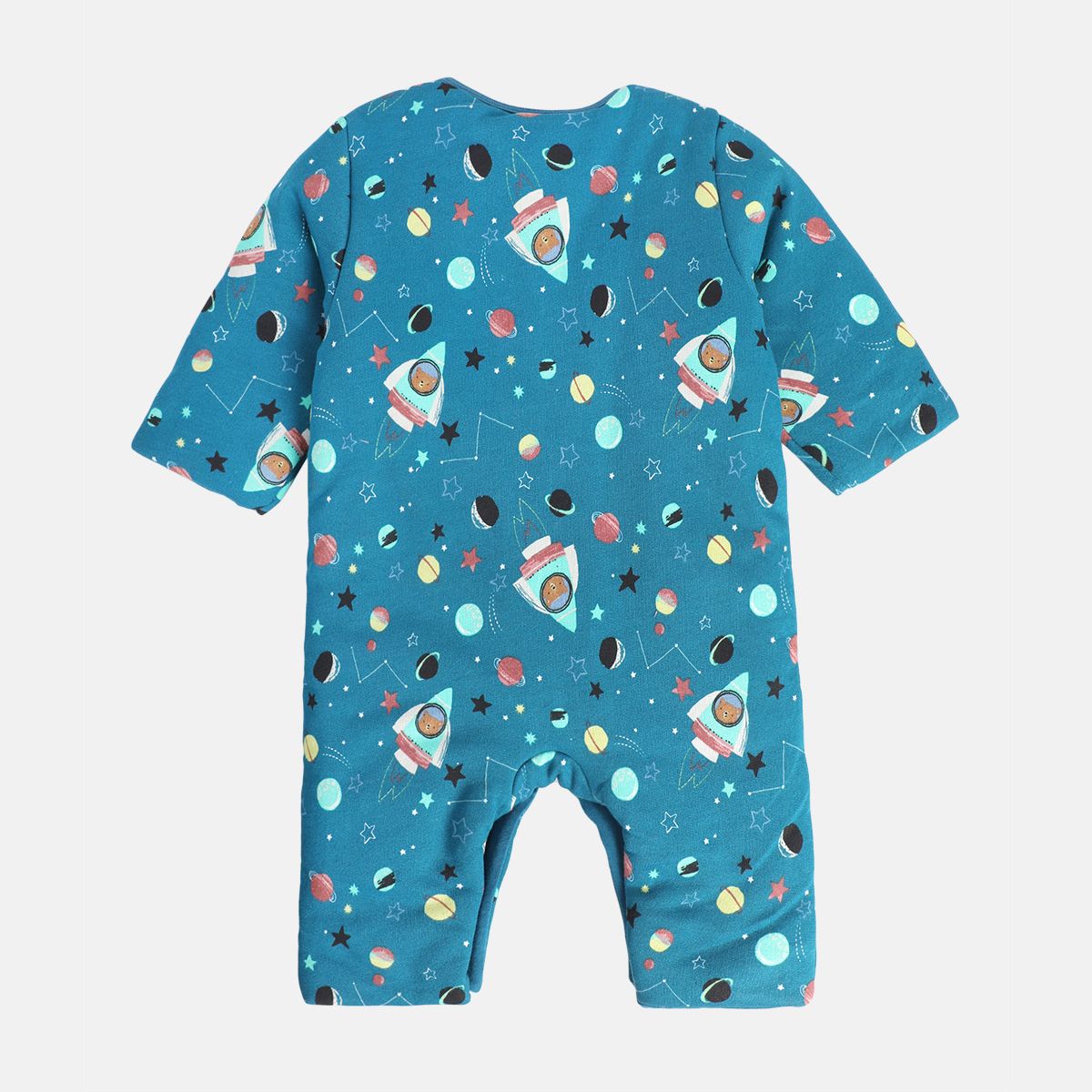 Boys Blue Pack Of 1 Romper