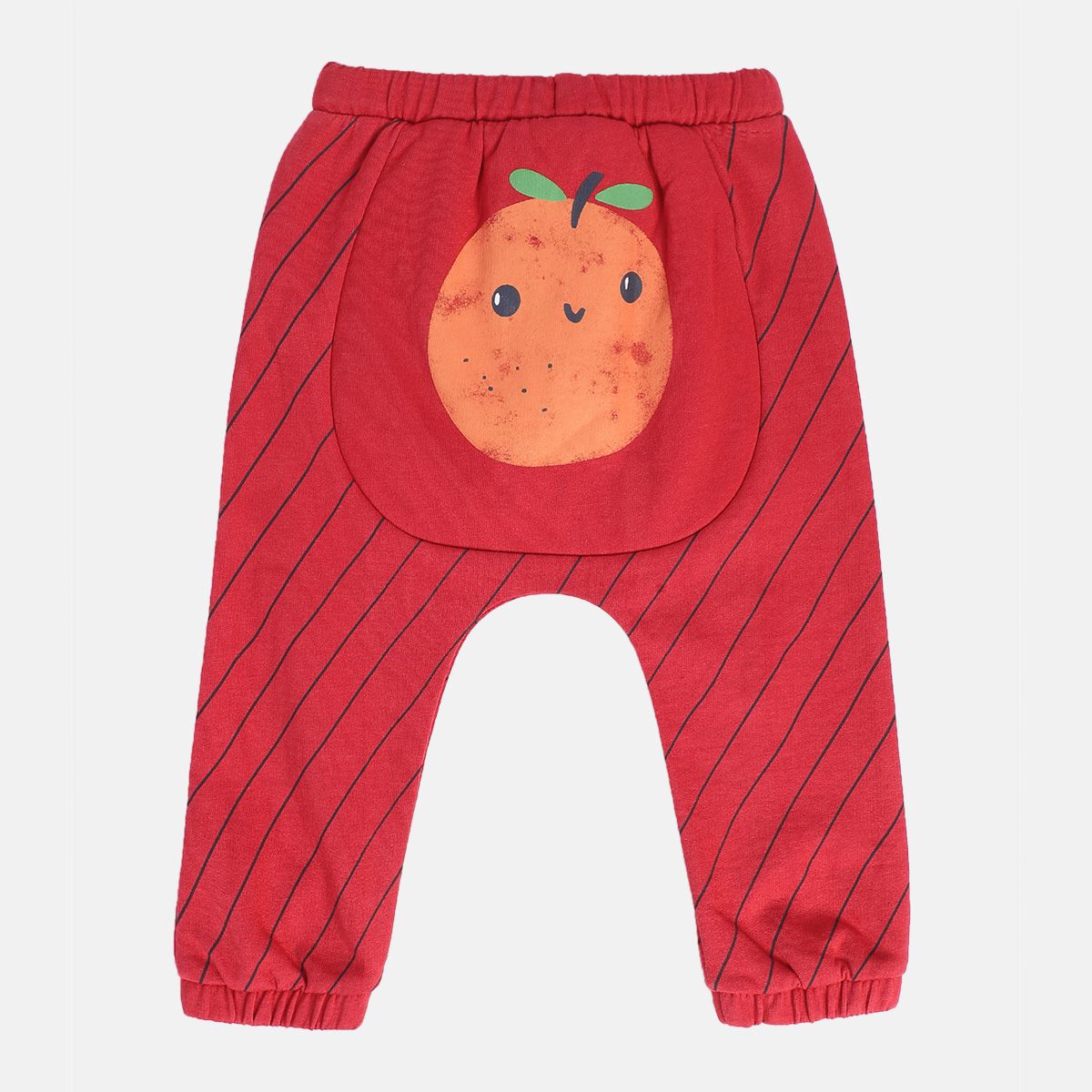 Boys Red Pack Of 1 Knit Bottom