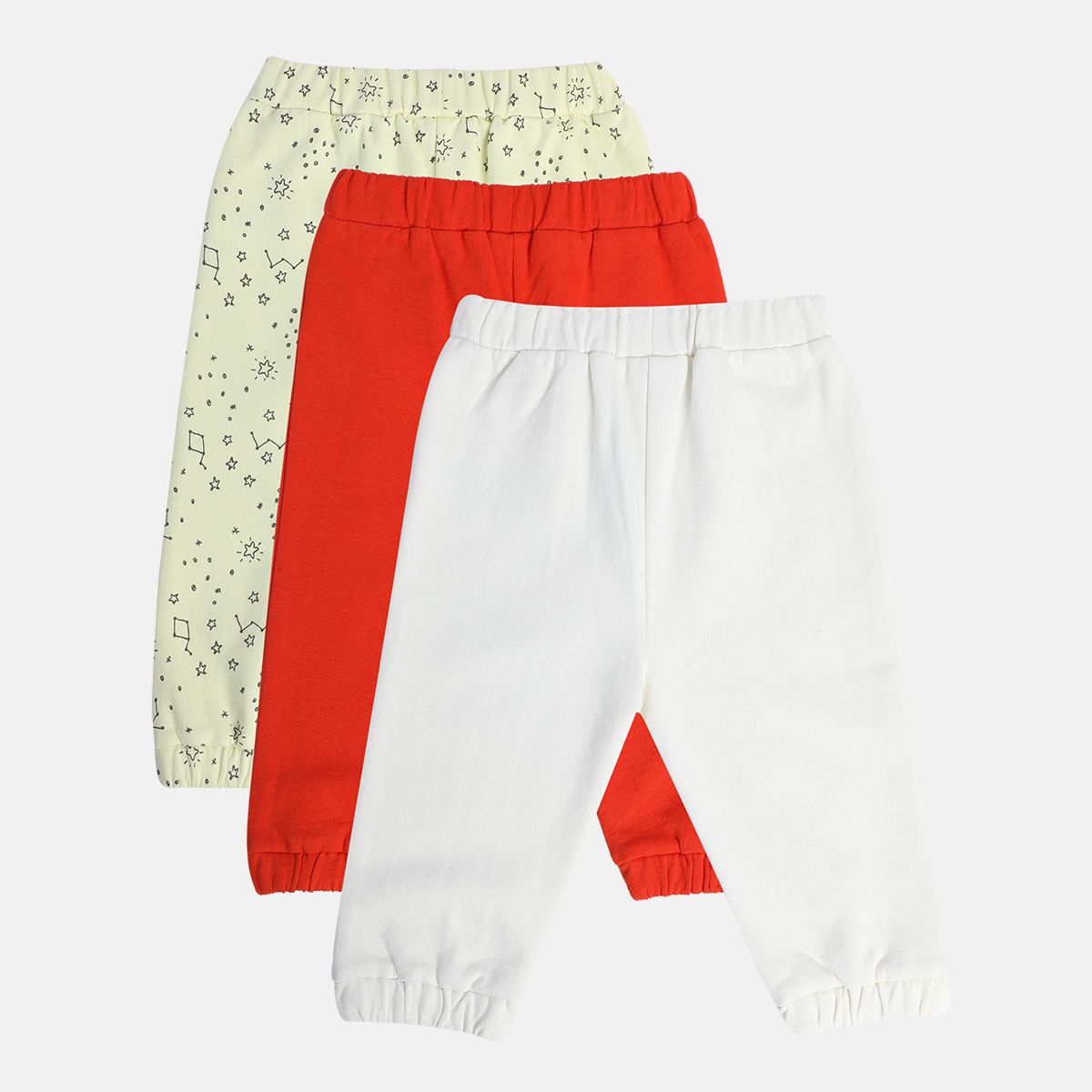 Boys Multicolor Pack Of 3 Knit Bottom