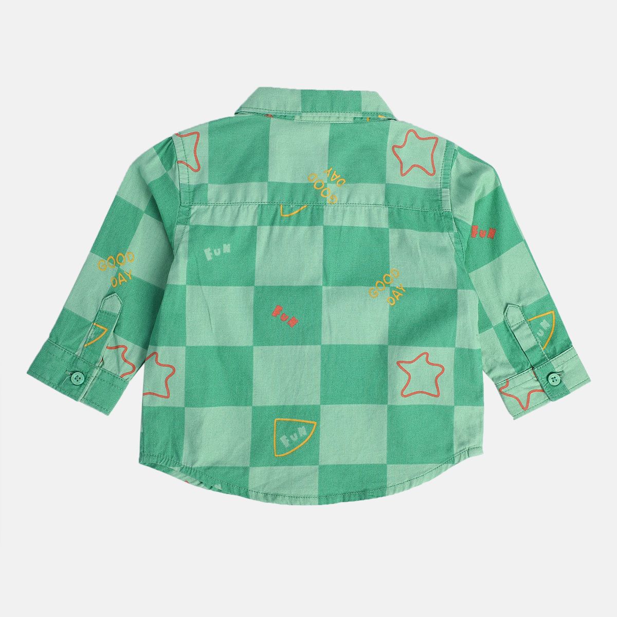 Boys Green Pack Of 1 Shirt