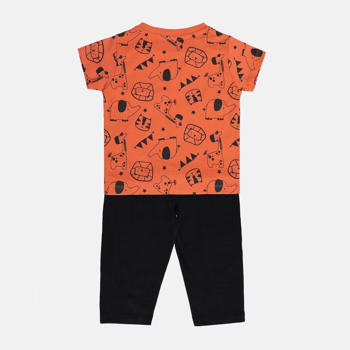 Boys Multicolor Pack Of 2 Top And Bottom