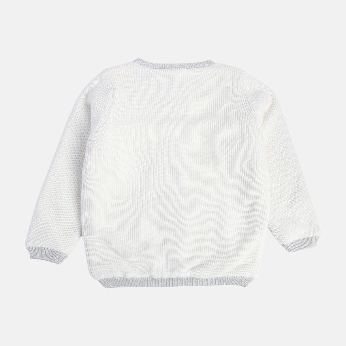 Girls Off White Sweater