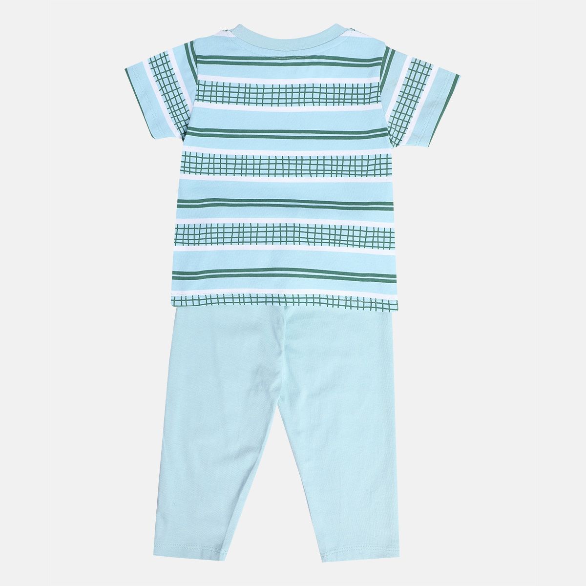 Boys Green Pack Of 2 Top And Bottom