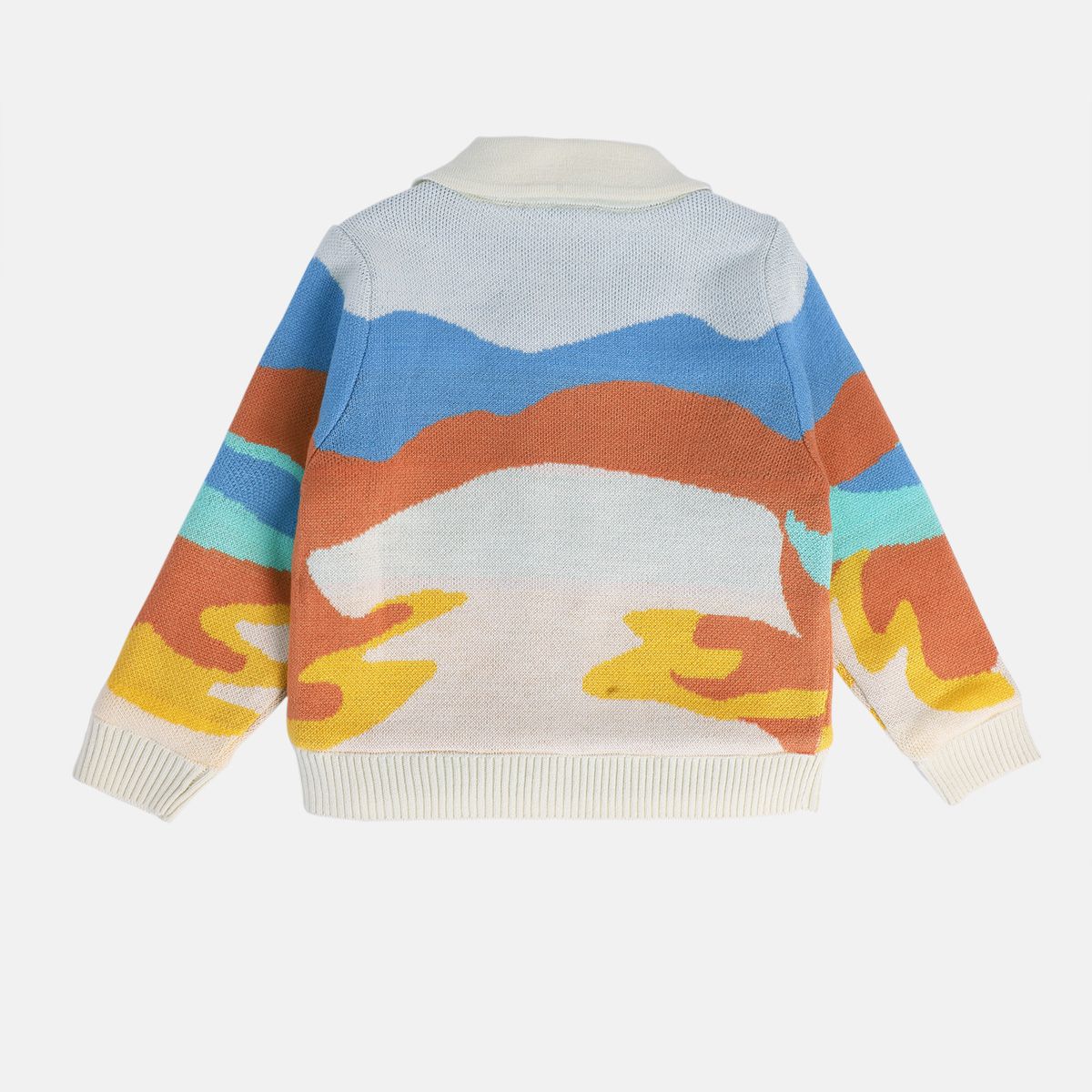 Girls Beige Sweater