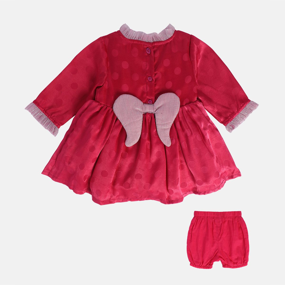 Girls Red Pack Of 2 Dress