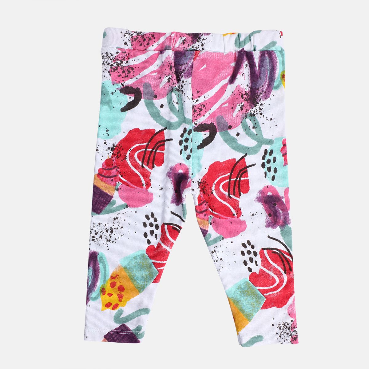 Girls White Pack Of 1 Legging