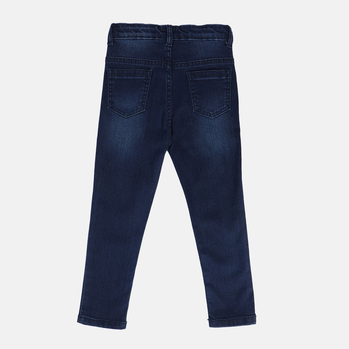 Girls Dark Blue Pack Of 1 Denim Pant