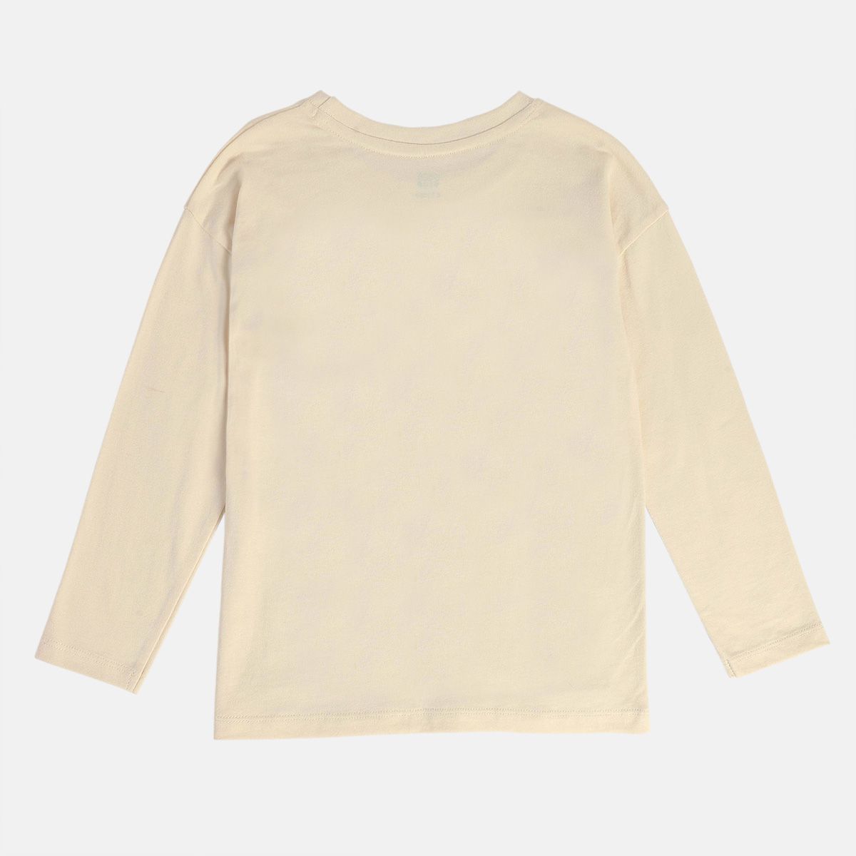 Boys Beige Knit T-Shirt
